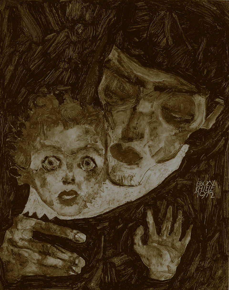Mutter und Kind - Egon Schiele - 1913 - Edited.jpg